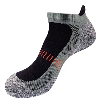 

Men 5pairs Running Ergonomic Cycling Soft Breathable Ankle Athletic Socks Cotton Blend Outdoor Sports Elastic Sweat Absorption