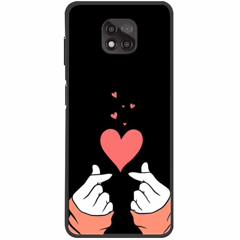 Butterfly Silicone Soft Phone Cover and Protector for Moto G Power and Play