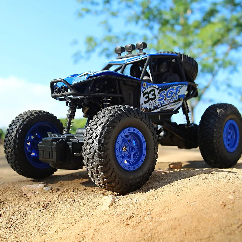 

4-channel crashworthiness rechargeable climbing vehicle model of large electric toy car for children's remote control vehicle