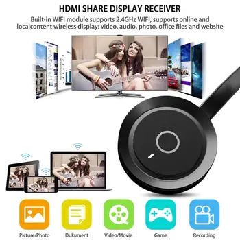 

For G17 TV Same Screen With WIFI Portable Display Receiver 1080P HDMI Miracast Dongle For IOS IPhone IPad Android Smartphones