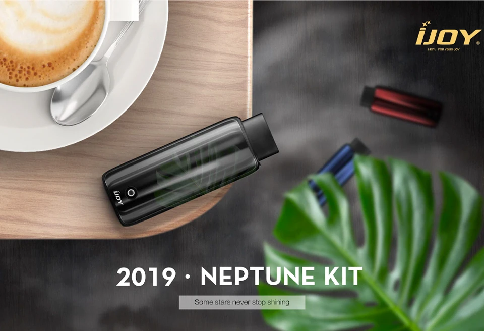 Новейший Ijoy комплект Neptune 650 мАч аккумулятор 1,8 мл pod картридж vape ручка Максимальная мощность 12 Вт электронная сигарета 1,2 Ом катушка испаритель