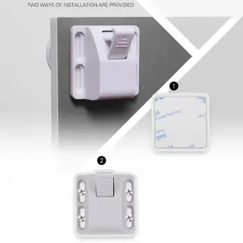 

Invisible Magnetic Cabinet Locks Baby Child Cupboard Drawer Safety Restrictor Invisible Magnetic Lock