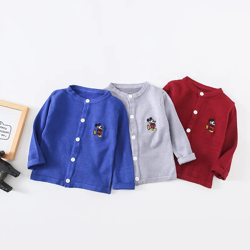 

Spring And Autumn New Style CHILDREN'S Embroidery Sweater Cardigan (Original Price 32 Special Offer Not Returned)