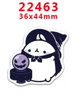 30 шт hollaween характер плоское украшение из смолы PR 22462 - Color: 22463