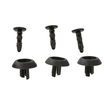 

10x Panel Rivet Fastener Bumper Mud Flaps Clips For Toyota for Lexus 9046707211
