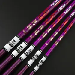 Short Carbon Fiber Telescopic Fishing Rod 2.1-4.5M Ultra Stream for Freshwater