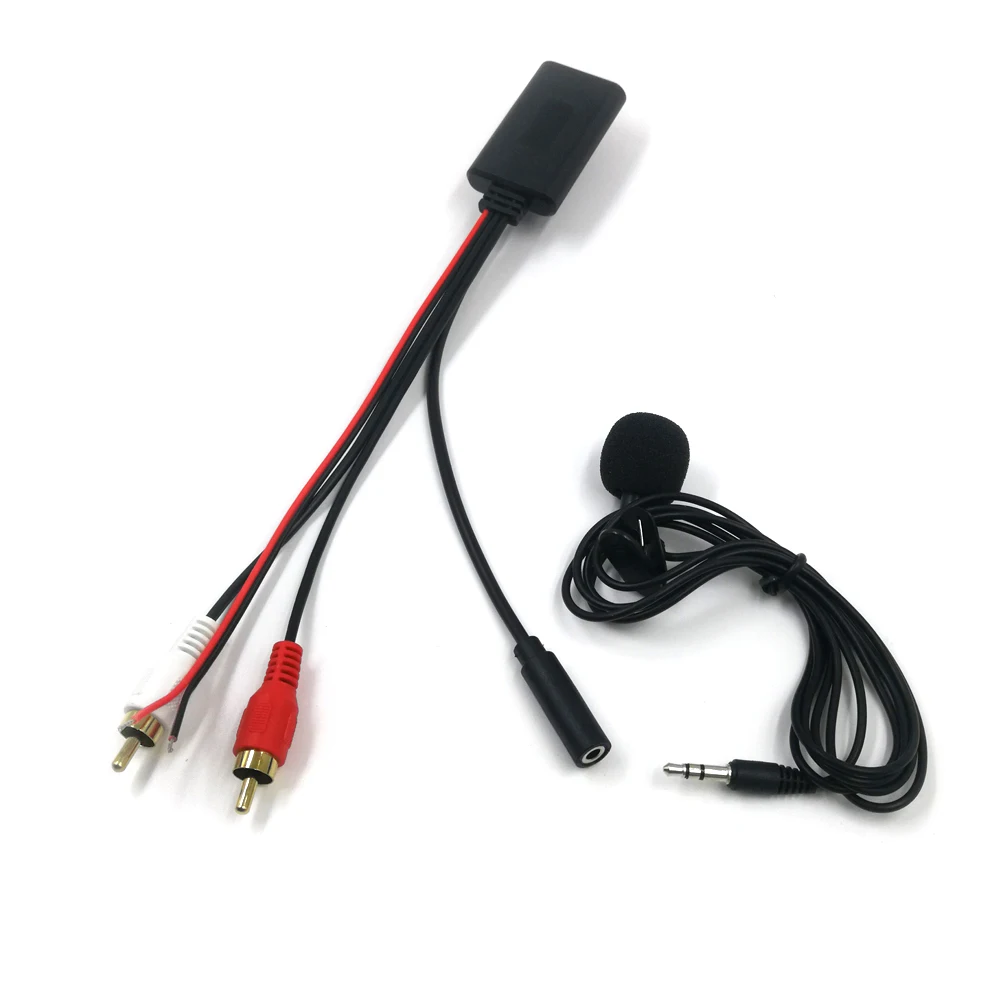 Biurlink-Car Bluetooth RCA AUX Adapter, áudio sem