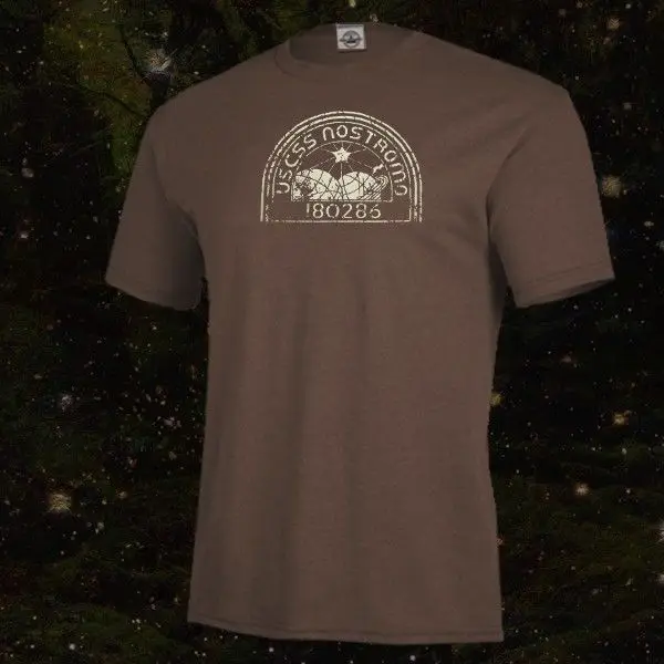 Модная мужская футболка Бесплатная доставка Фирменная Новинка Ретро Vtg USCSS NOSTROMO