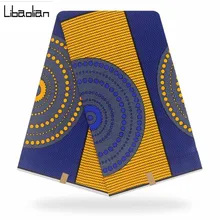 Новое поступление Анкара воск ткань Африканская высокое качество голландский wax100% хлопок гарантировано натуральный воск Африканский принт ткань F911-7