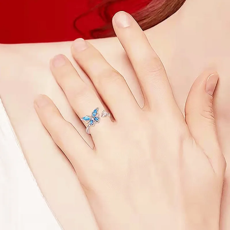 Butterfly rotating anxiety ring3