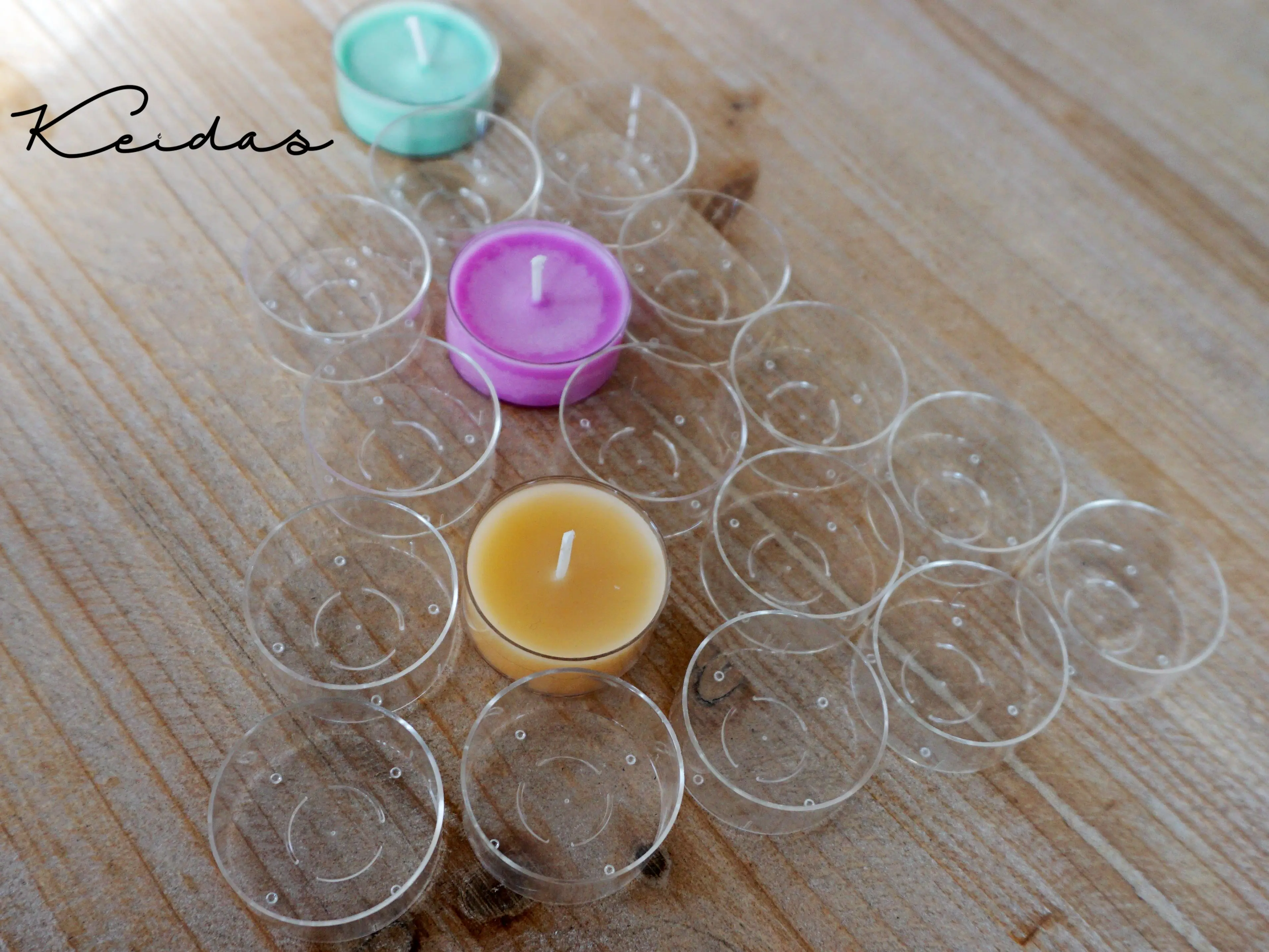 High Transparent Round Shape Plastic Candle Containers for DIY Holiday Celebration Candle Making 10PCS
