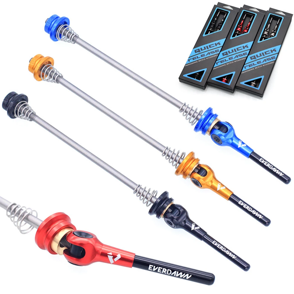 

Titanium Bicycle Quick Release Skewer Lever For MTB Road Bike Wheel Hub Lightweight Quick Skewers Outdoor Cycling Accessories
