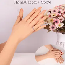 Силиконовые перчатки для рук, реалистичные перчатки высокого уровня, женские перчатки из искусственной кожи, реалистичные женские перчатки для трансвеститов