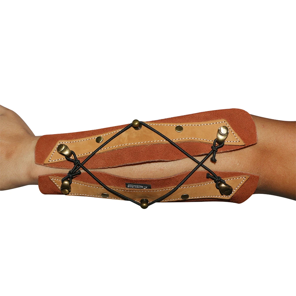 Outdoor Archery Arm Guard Bracer Protective Gear Shooting Hunting for Recurve Bow Long Bow