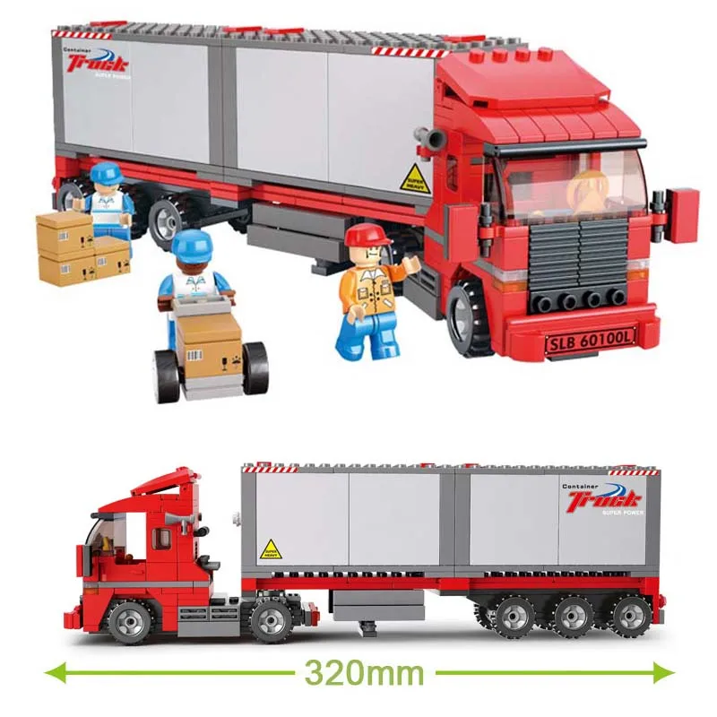 playmobil container truck