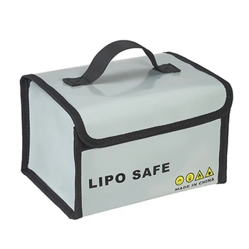 

Lipo Safe Bags Fireproof Explosionproof Waterproof Large Capacity Battery Storage Bag For Li-Battery Storage And Charging