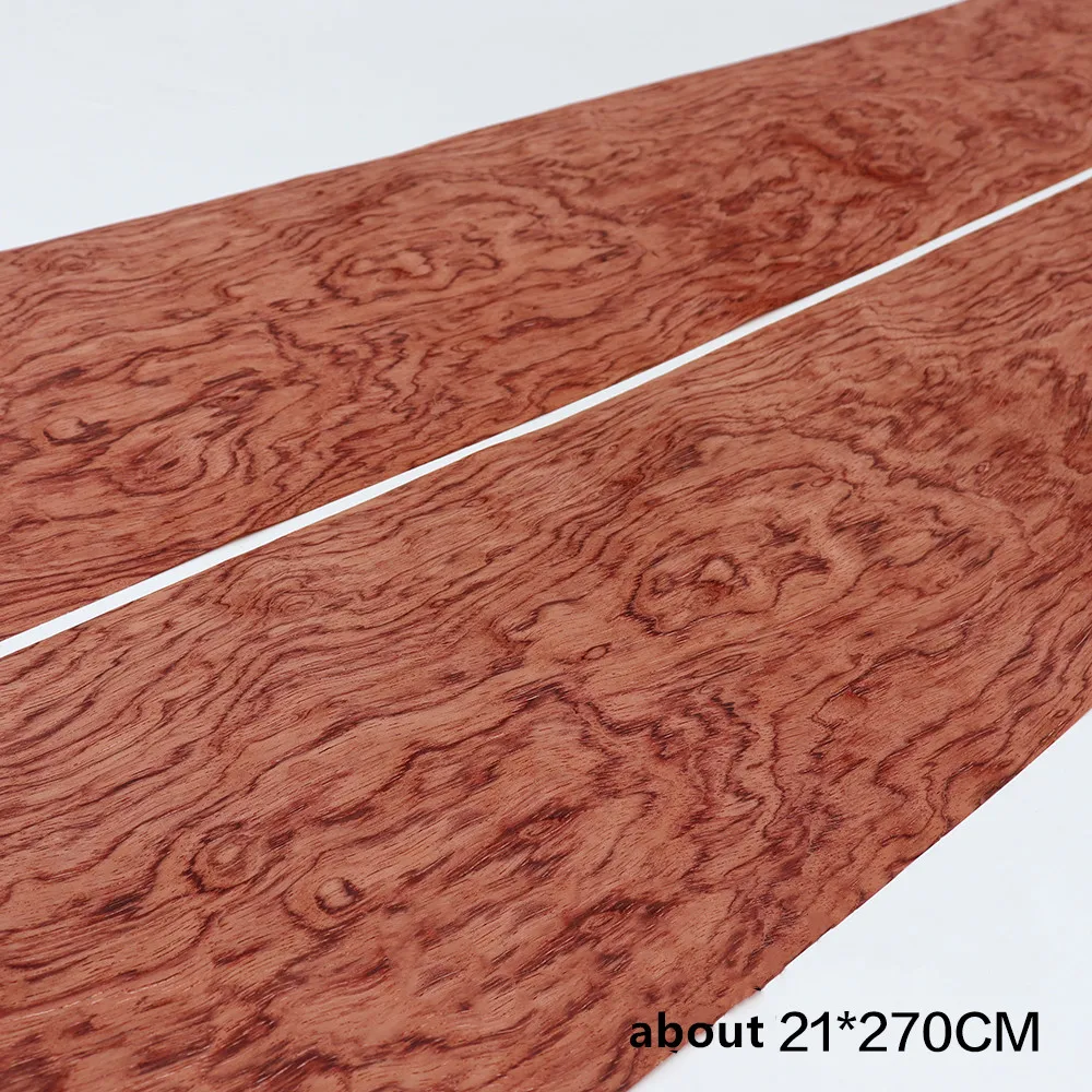 Mahogany Burl Knotty Swirl African wood veneer 48" x 96" on paper