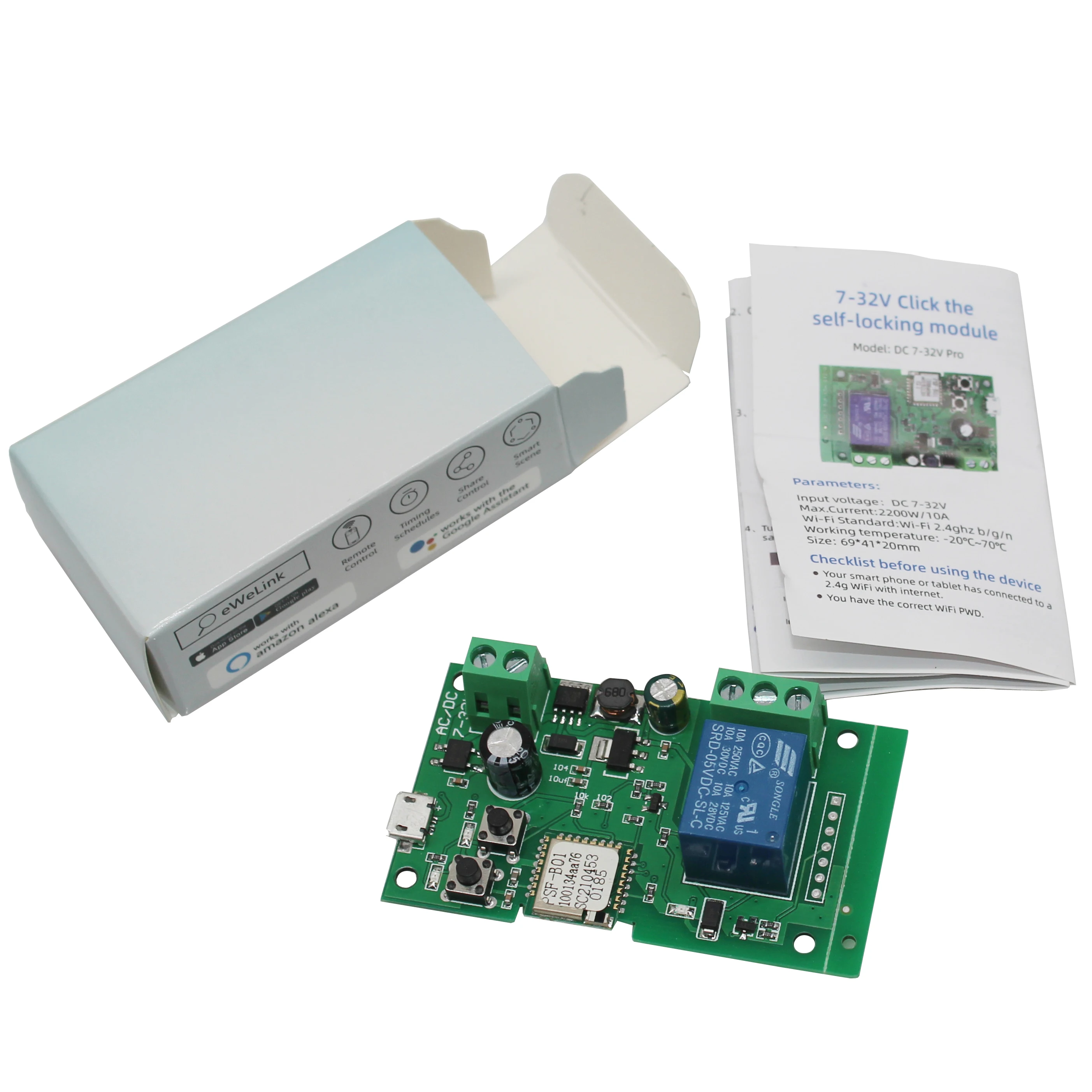 Free App Wifi Power On Off Intelligente Modulo Di Interruttore Di Controllo Di Accesso Serratura Della Porta Del Garage Di Controllo Remoto Del Telefo