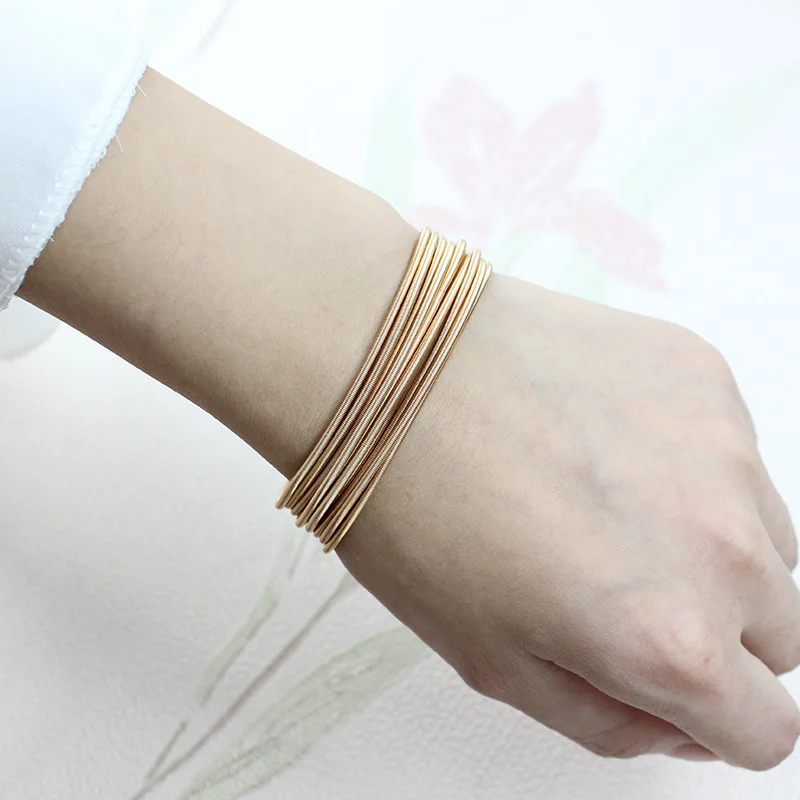 Personalized MM Rose Gold Women's Bangle