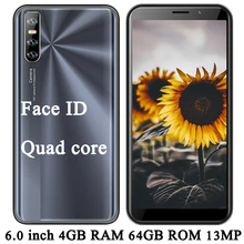 Android 9C Face ID odblokowany telefon komórkowy wersja globalna smartfony oryginalny 6.0 calowy 13MP czterordzeniowy 4GRAM 64GROM Celulars telefon