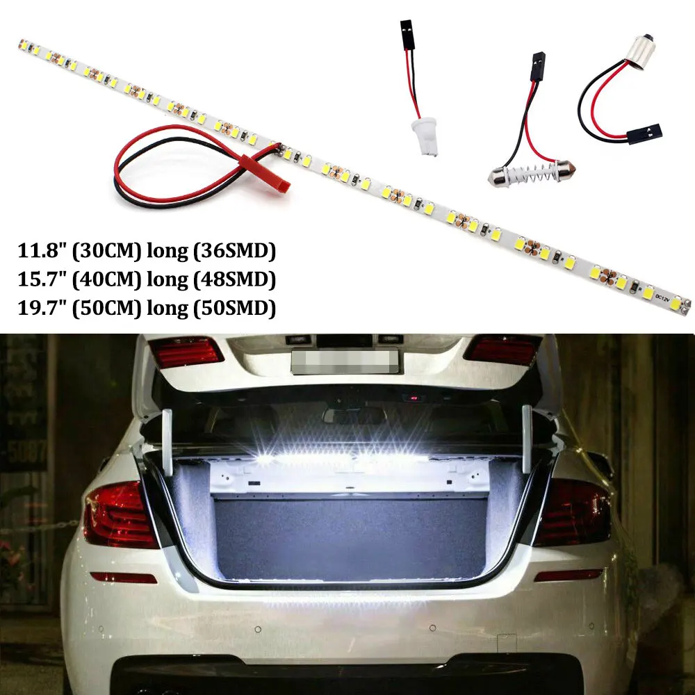 Супер яркий HID Белый T10 светодиодный светильник Светодиодная лента W5W для