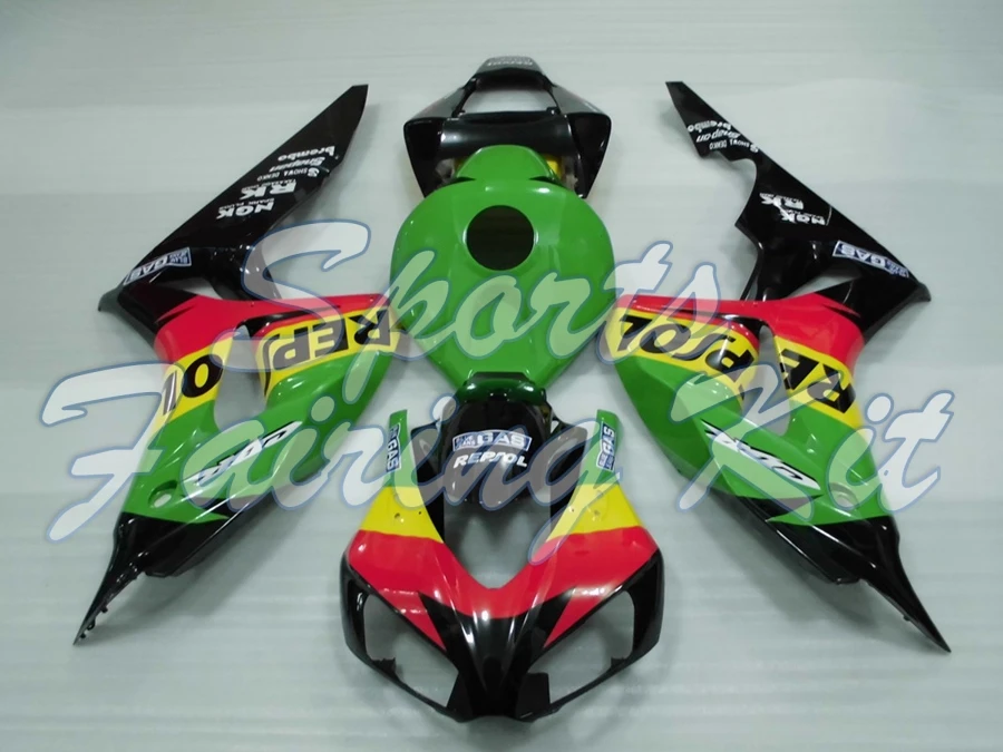 Набор для всего тела Honda Cbr1000 RR 2006 - 2007 комплекты кузова Fireblade Пластиковые