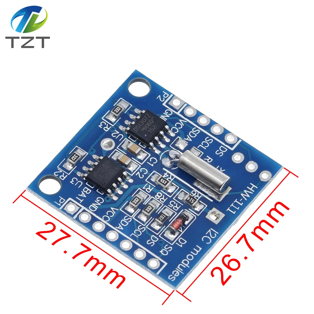 10pcs I2C Tiny RTC DS1307 Real Time Clock Module AT24C32 Board for Arduino AVR 10pcs I2C Tiny RTC DS1307 Real Time Clock Module AT24C32 Board for Arduino AVR