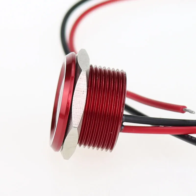 YUESHUN-IP68, interruptor piezo anodizado do metal, botão,