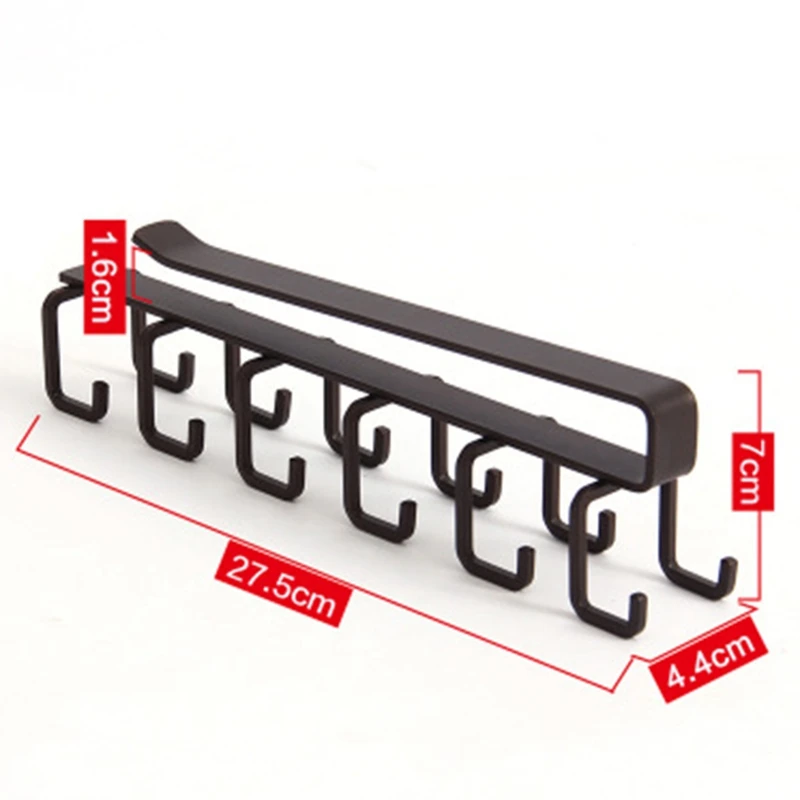 

Hot Sale Kitchen Storage Rack Cupboard Hanging Hook Shelf Cup Dish Storage Shelf Bathroom Storage Organizer Holder