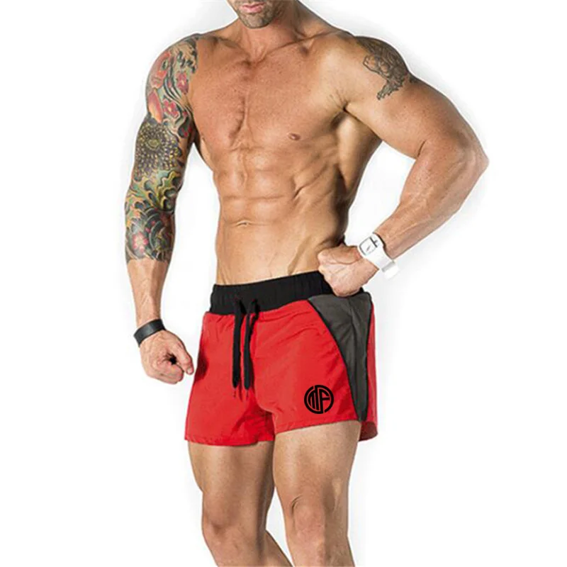 Gym Men Fashion Brand Breathable Fitness Mens Bodybuilding Mesh Male Casual Shorts Workout Comfortable Plus Size Sports 