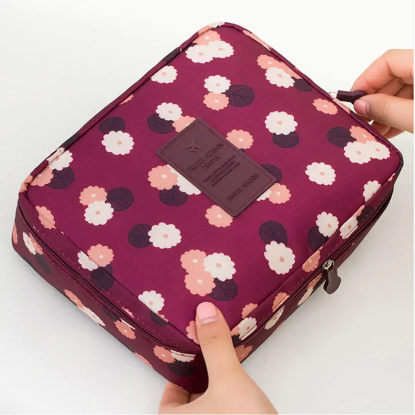 

Maximum supplier Travel Cosmetic Makeup Bag Toiletry Case Hanging Pouch Wash Organizer Storage