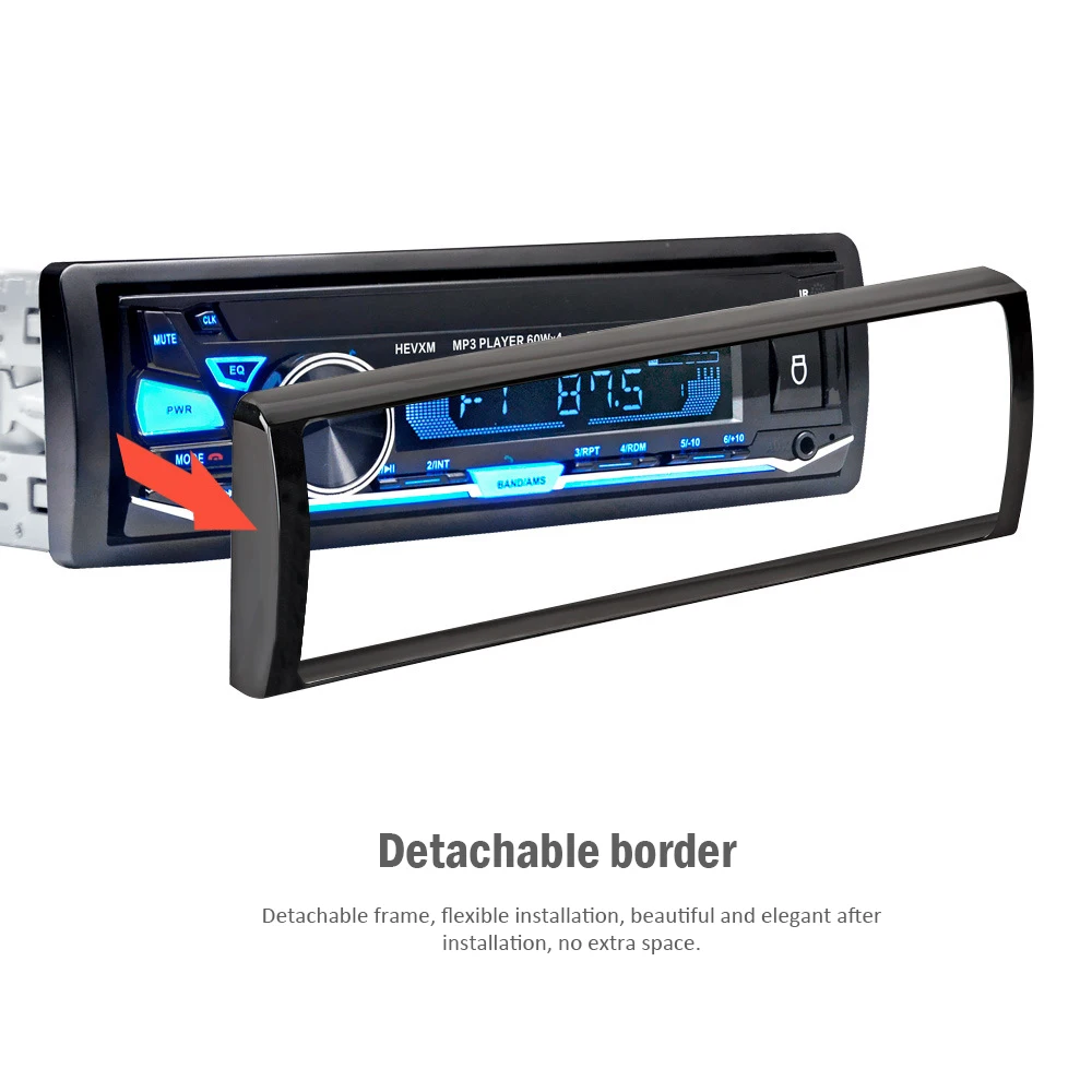 Автомагнитолы Стерео 12 в Bluetooth авто MP3 аудио 5 в зарядное устройство USB SD MMC AUX Авто Электроника In-Dash 1 DIN плееры