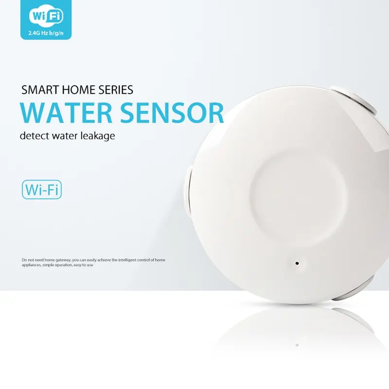 

Smart Water Sensor WiFi , Water Flood Wi-Fi and Leak Detector Alarm Sensor and App Notification Alerts without host app control