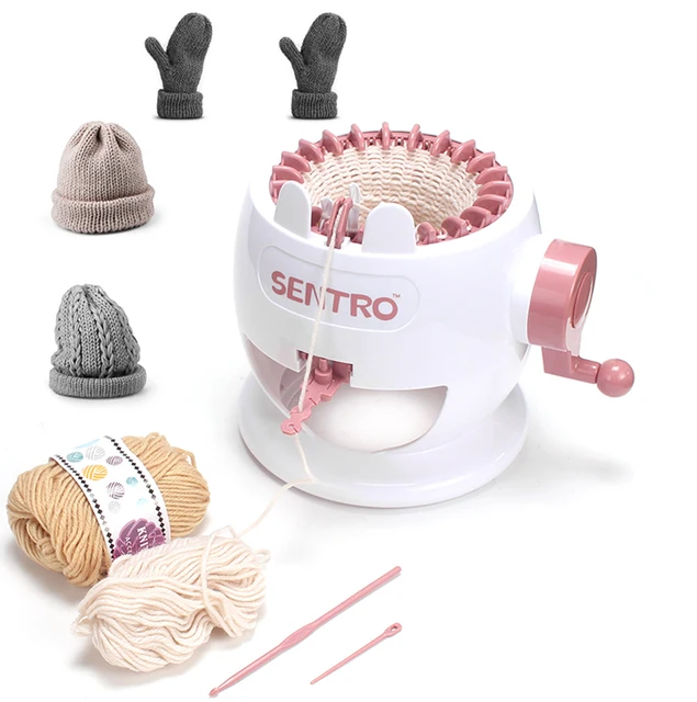 Loom Knitting Projects Beginners  Hat Knitting Machine Loom Knit - 22/40  Needles - Aliexpress