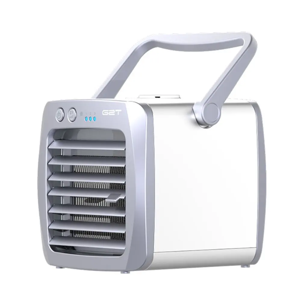 

Handheld Portable Mini USB Air Conditioner Air Conditioning Cooling Air Cooler Fan Humidifier Purifier for Home Office Travel