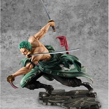 Nieuwe Zoro SA-MAXIMUM Roronoa Zoro Drie Duizend Wereld Ver. Pvc Action Figure Luffy Collection Model 18Cm