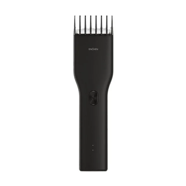 Черный Xiaomi ENCHEN Boost USB электрическая машинка для стрижки волос быстрая зарядка триммер для волос детская машинка для стрижки волос двухскоростная керамическая машинка для стрижки волос - Цвет: Черный