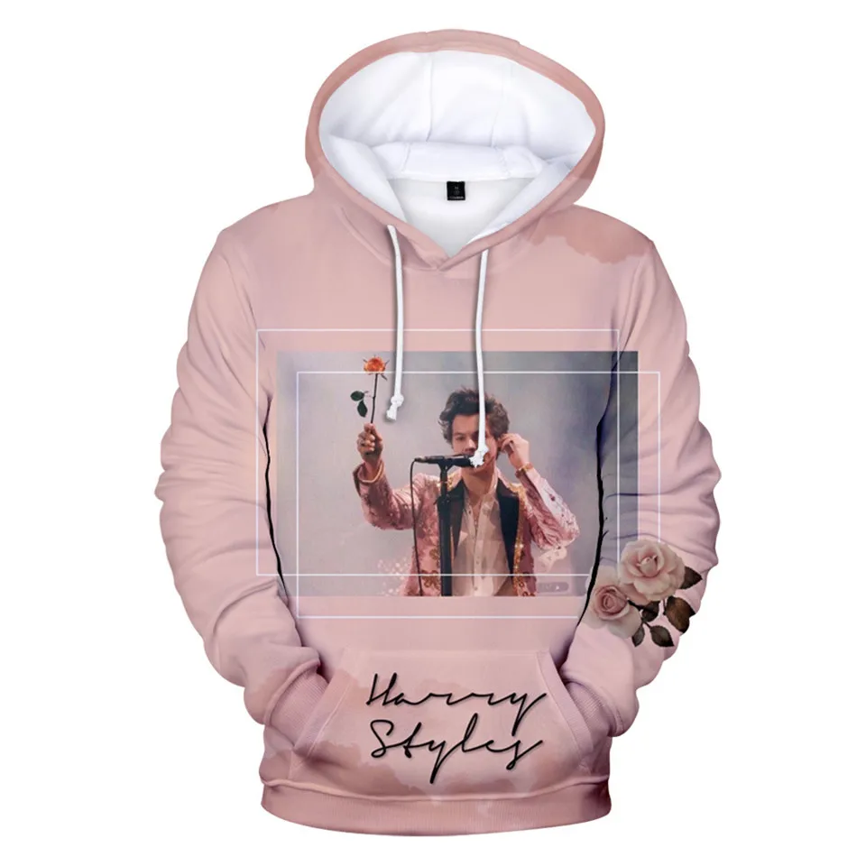 Harry Styles 3D Printed Unisex Pullover Hoodies-3