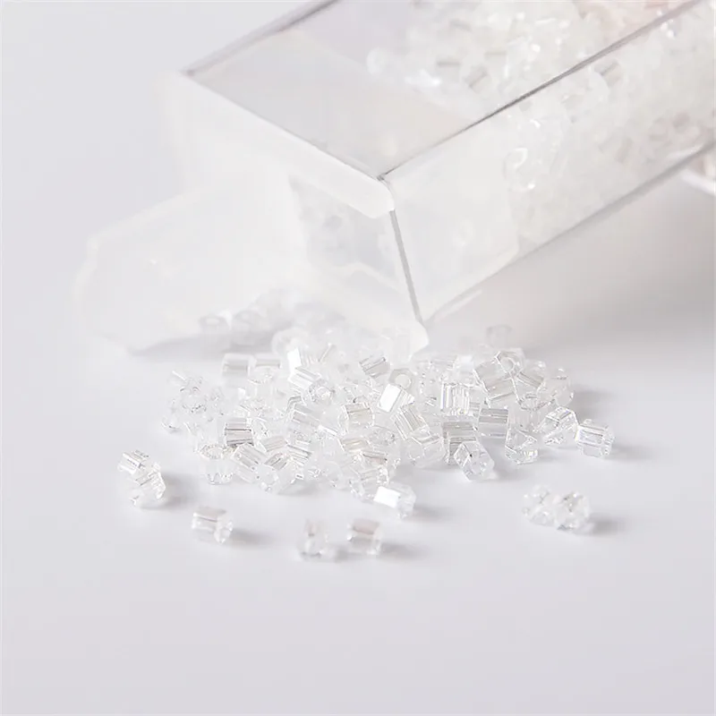 11/0 2,2mm Japan TOHO Perlen Hexagon 2-Cut Form 10g Glas Seed Bead Für Hand handemade Schmuck Machen – Detail 5