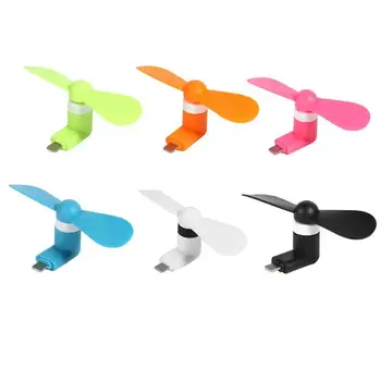 

USB Mini Cooling Fans Cooler Gadget for iPhone PC Computer Charger Power Bank Mini Fan Silent Micro Fan Strong Wind