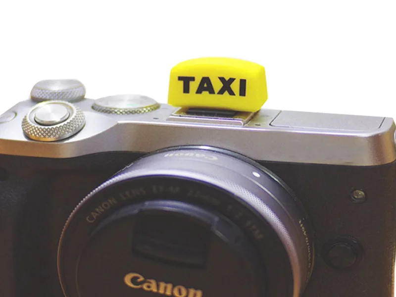 Защитная крышка крышки горячего башмака в форме такси для Canon Nikon для Fuji Pentax для-Olympus dslr беззеркальная для камеры sony A7 A6000