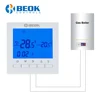 Beok Wired Digital Room Thermostat for Gas Boiler Heating Thermostat 3A Programmable Boiler Thermoregulator Battery Powered ► Photo 2/6