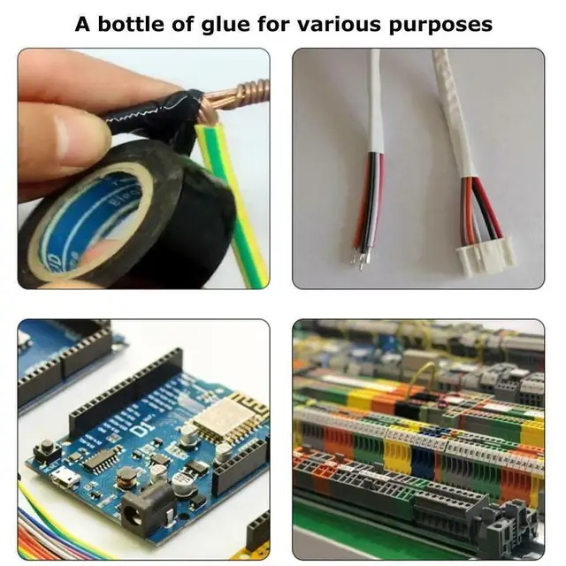 2 Típusú Típus Folyékony Szigetelés Elektromos Szalag Szilikon 1 Oz Uv-Ellenes Paszta Cső Gyors, Száraz Vízálló Hőmérséklet-Ellenálló - Image 6