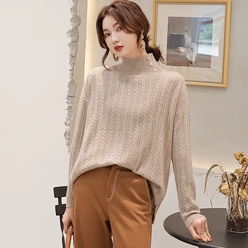 

natural cashmere sweaters women pullover spring autumn hollow sweater full sleeves fashion soft warm female casual jumpers