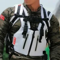 Wear Reflective Men Tactical Vest Hunting Vest CS Waistcoat Protective Modular Security Vest for Outdoor Sports