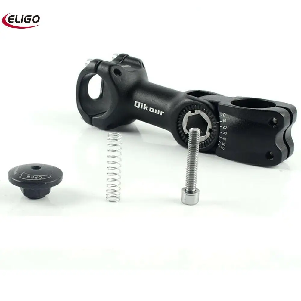 

Angle-adjustable bicycle 31.8 90, 31.8 110 rise aluminum alloy front fork handlebar adapter mountain handlebar stand accessories