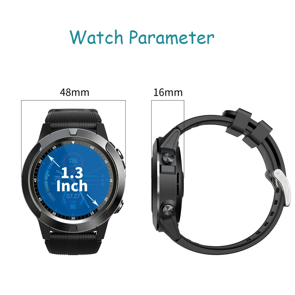 Lokmat Time Bluetooth Call Smart Watch GPS Fitness