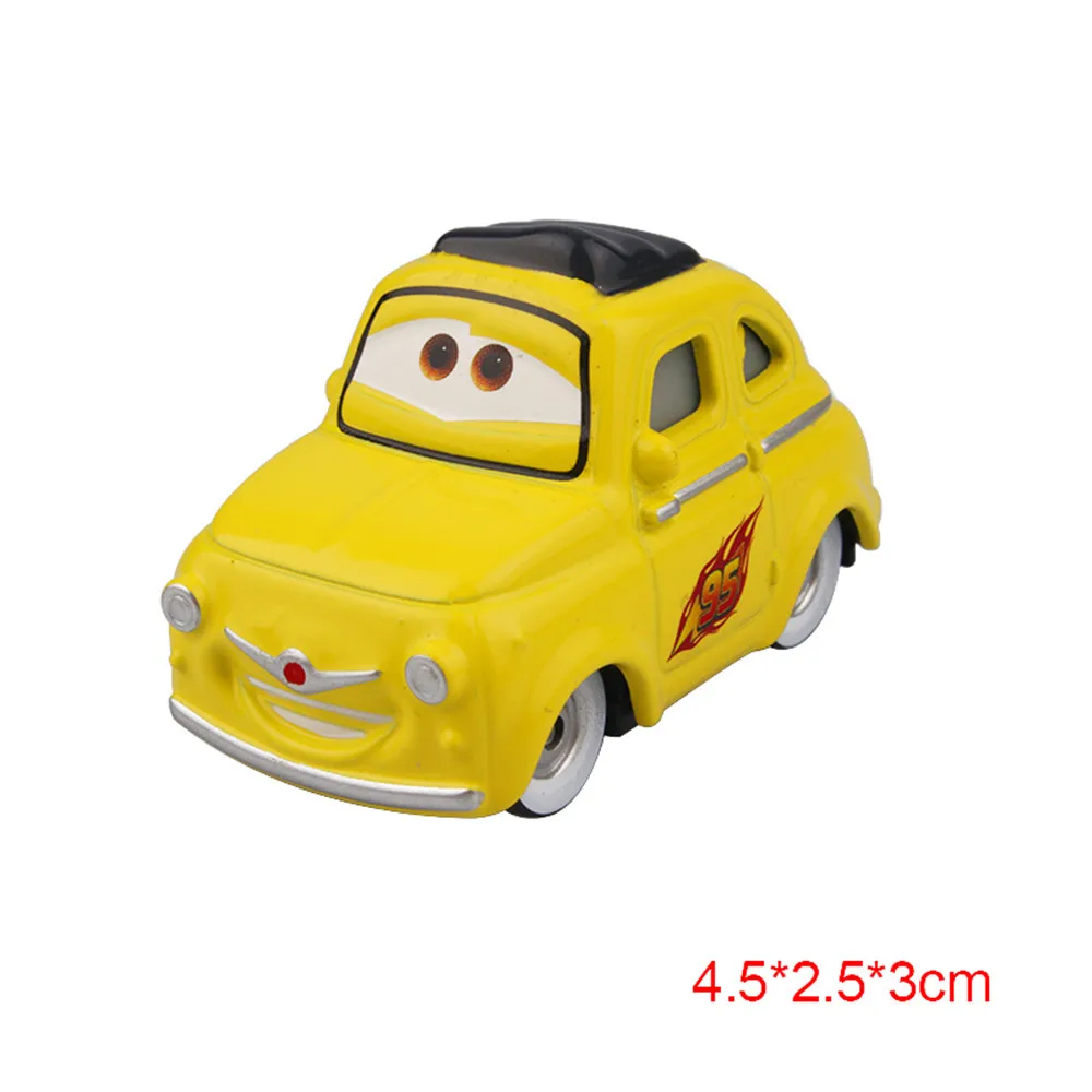 Disney Pixar Cars 2 3 Lightning McQueen Forklift Guido Luigo 1 55 Diecast Alloy Car Model 2