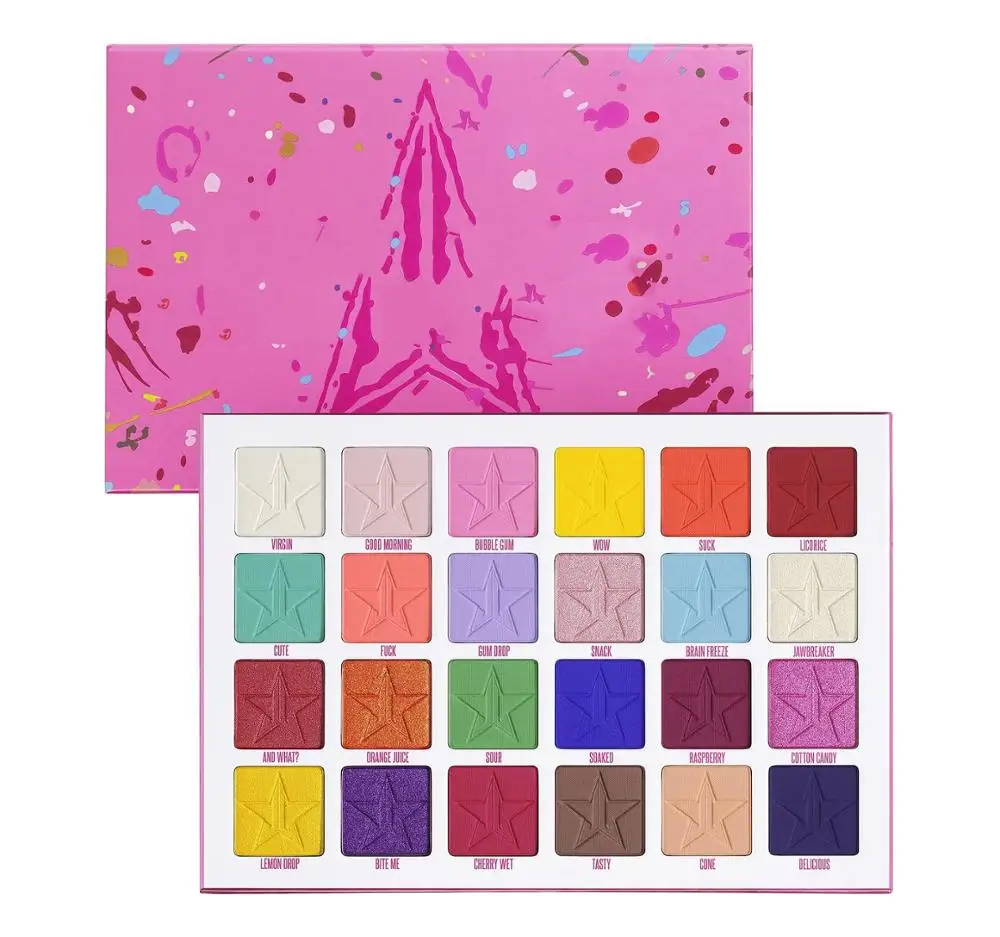 

24 Colors Matte Eyeshadow Palette Beauty Makeup Shimmer Pigmented Eye Shadow Maquillage Star Eyeshadows