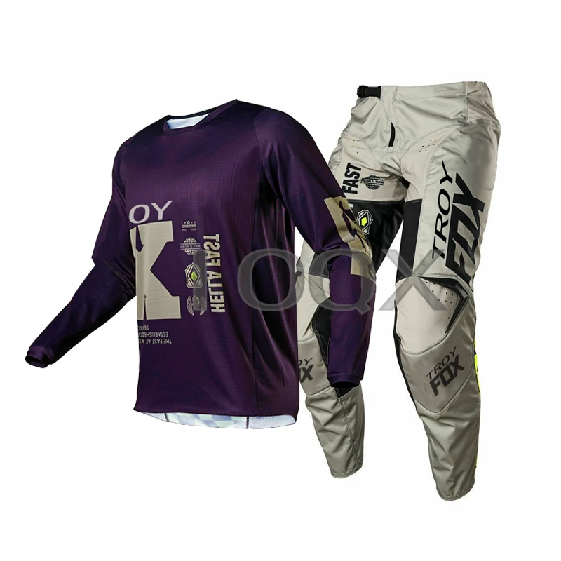 

2021 Adult 180 ILLM ATIK Mountain Bicycle Offroad Jersey Pants Combo Moto Riding Suit Motocross Motorbike Dirt Bike Racing Kits